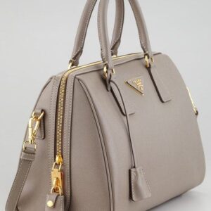 Taupe Classic Handbag